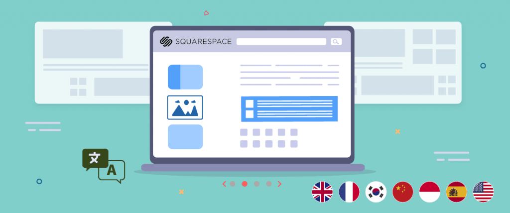 Best Squarespace template for multilingual website