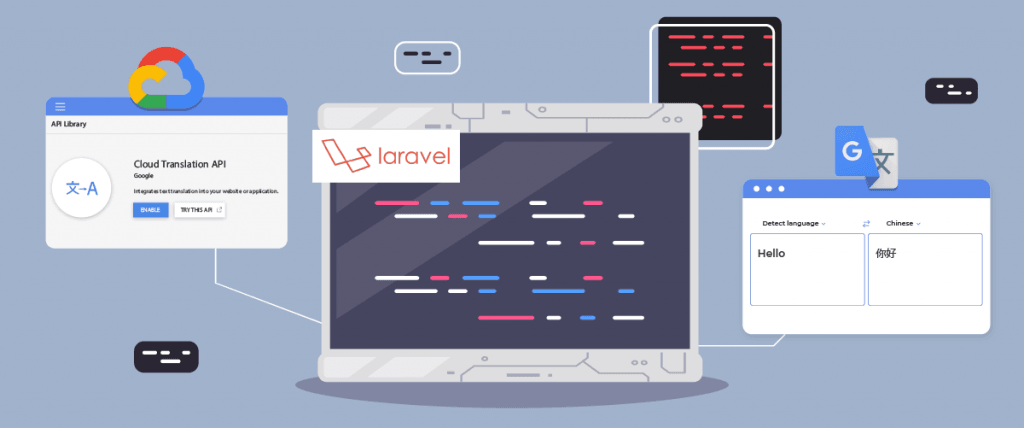 Implementar la traducción de la API de Google Cloud AI frente a Google Translate para Laravel