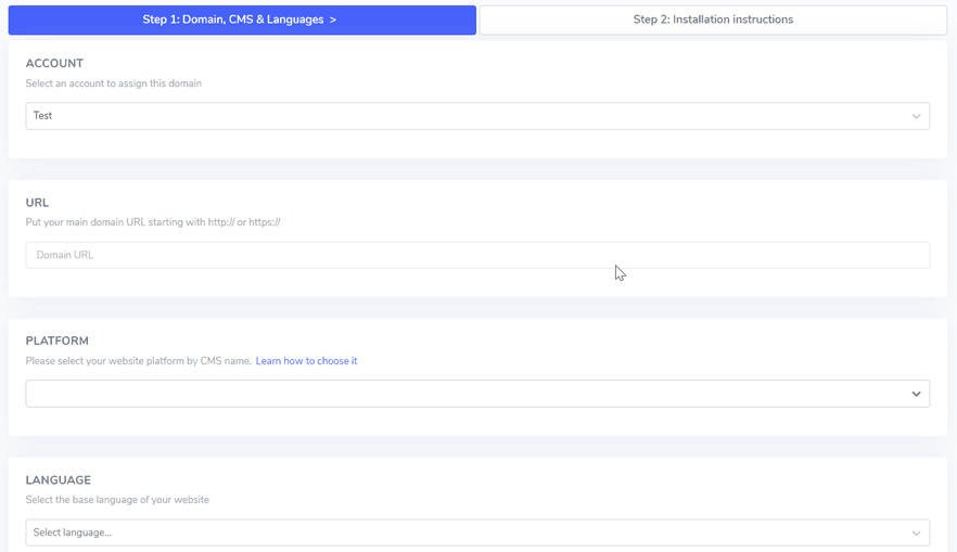 Come impostare un cambio di lingua su Kirby CMS