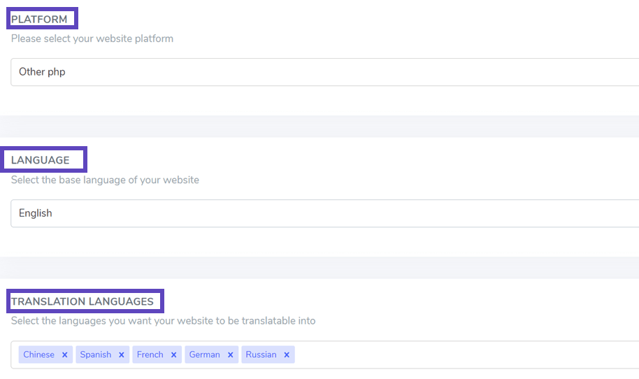 Como configurar um alternador de idioma no Moodle