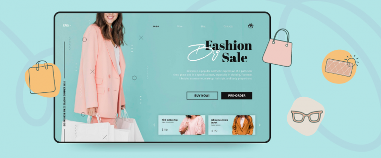 25 Desain Situs Web Fashion Teratas untuk Inspirasi