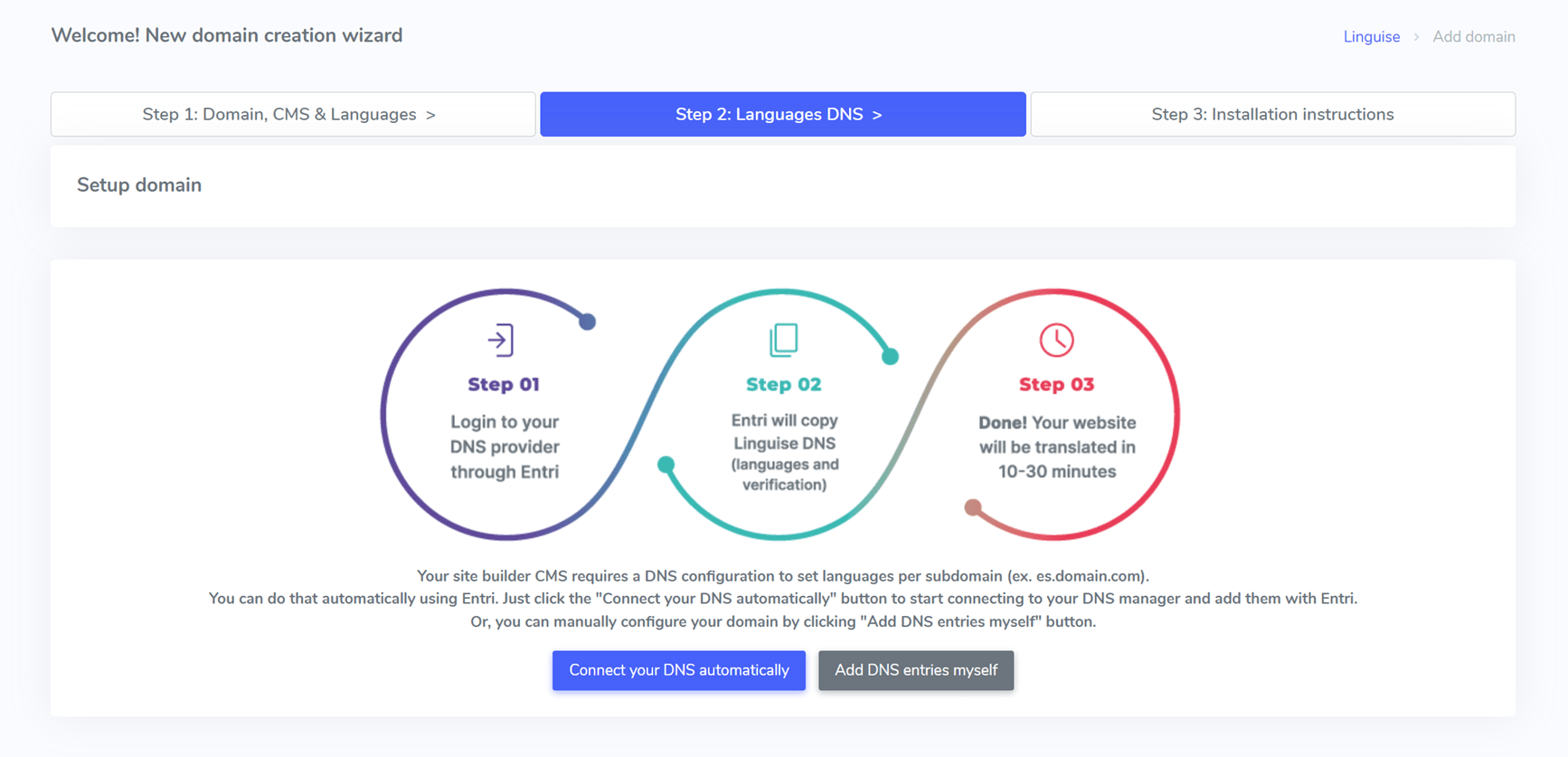 Como configurar um alternador de idioma no Duda