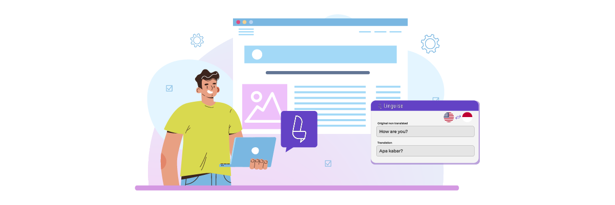Hoe website vertalen van Engels naar Indonesisch