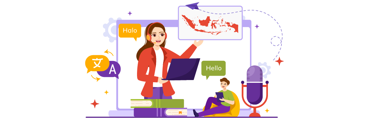 How to translate website from english to indonesian