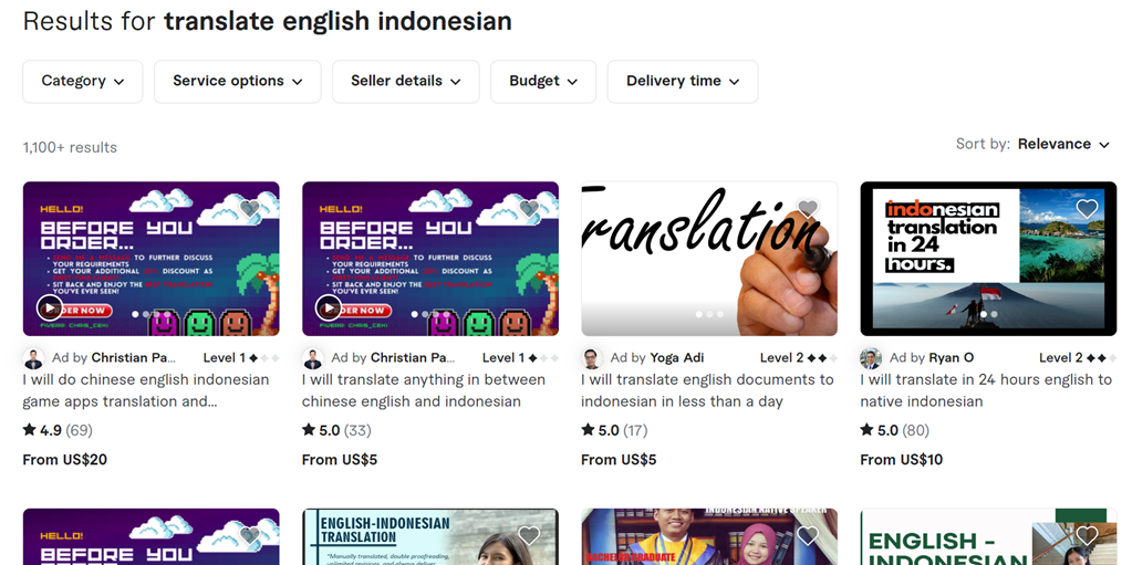 Hoe website vertalen van Engels naar Indonesisch