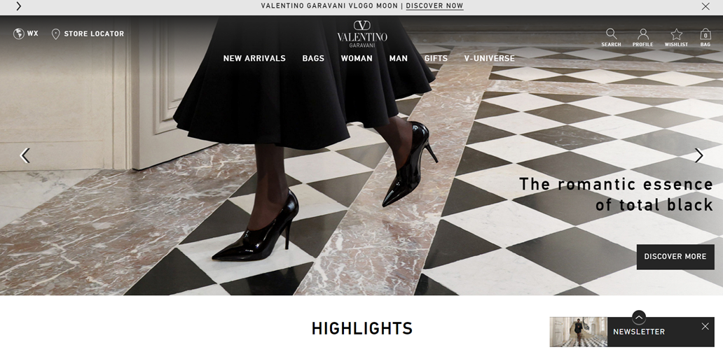 Top 25 Fashion Website Design for Inspiration