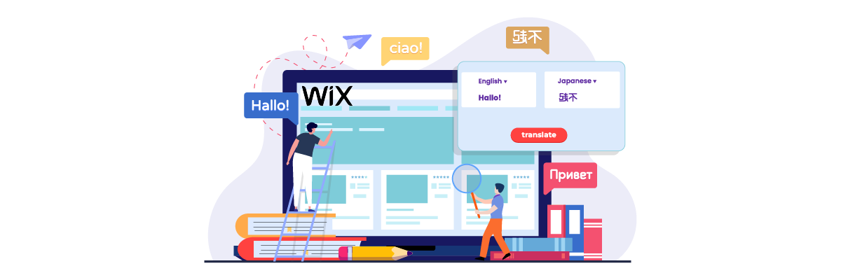 Wix sitesini Google Translate makine çevirisi ile Cloud AI Translation ile otomatik çevirin