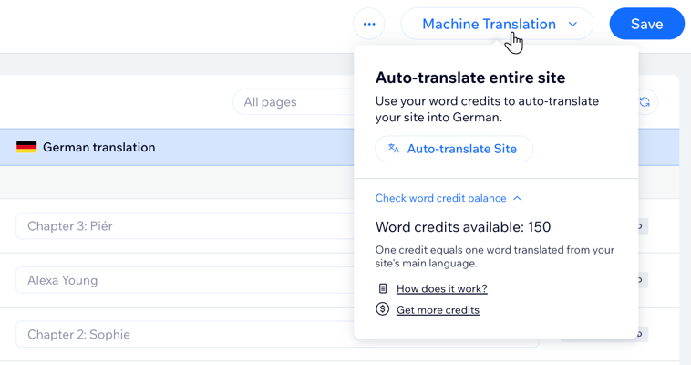 Wix sitesini Google Tranlsate makine çevirisi ile Cloud AI Translation ile otomatik çevirin