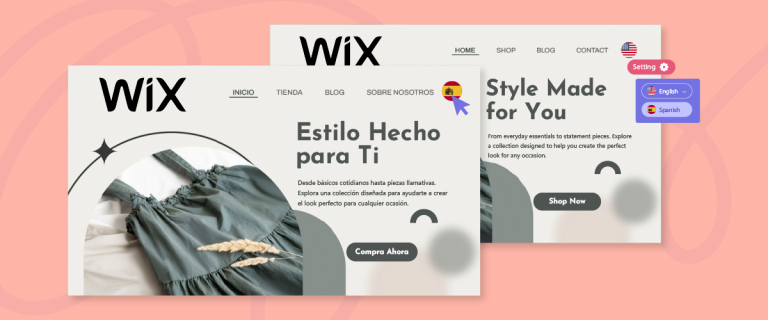 Cómo implementar la traducción al español en un sitio web Wix 