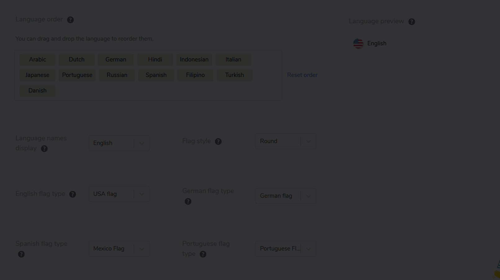 Linguise plugin update: Reorder languages with drag and drop