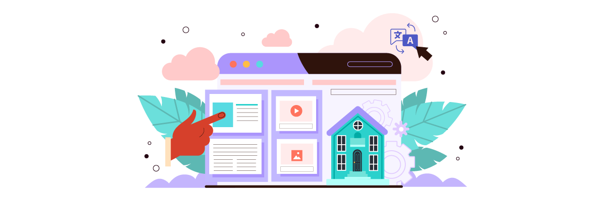 Cómo construir una inmobiliaria multilingüe gratuita