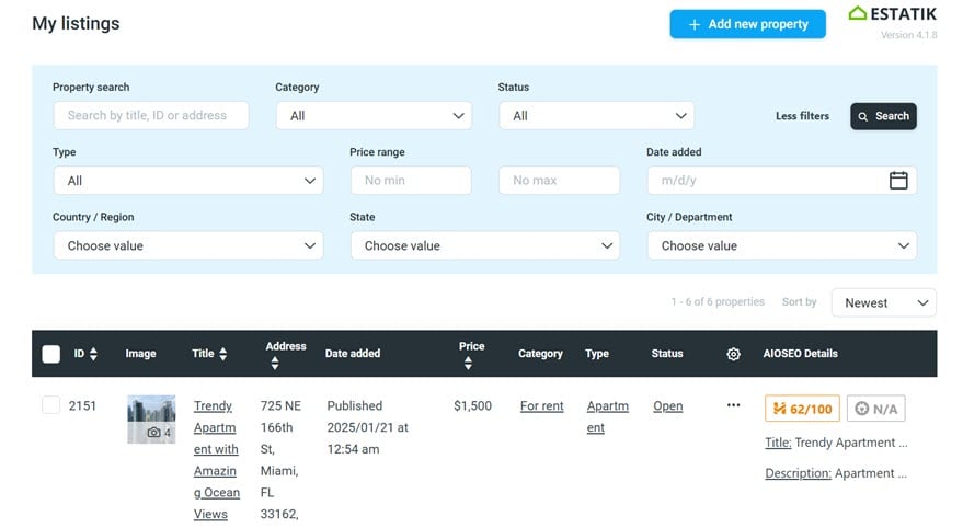 Cómo construir una inmobiliaria multilingüe gratuita