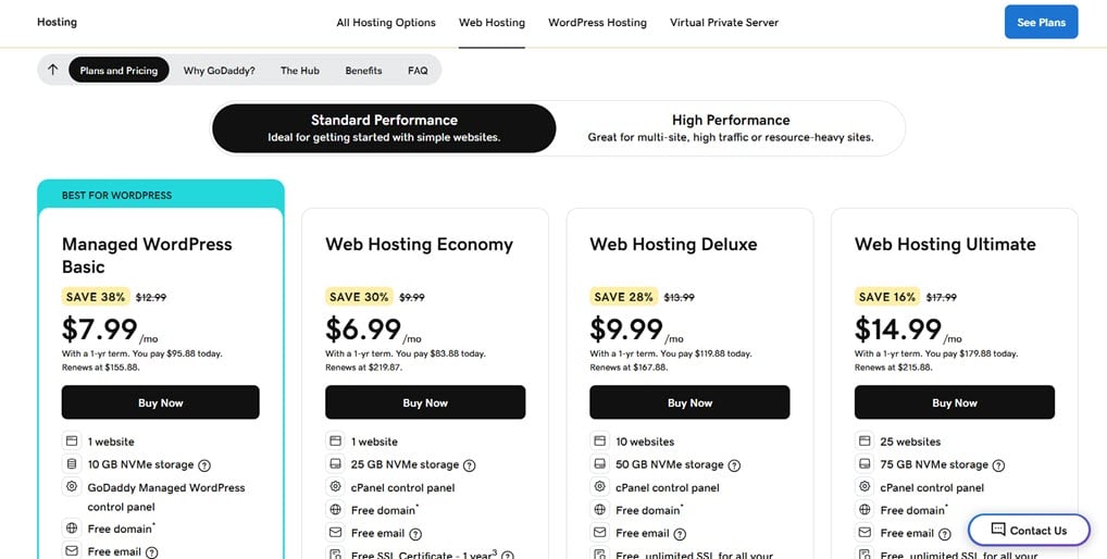 GoDaddy vs. Bluehost: أيهما أفضل لدعم لغات متعددة؟